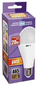 Лампа светодиодная PLED-SP 20Вт A65 5000К холод. бел. E27 230В/50Гц JazzWay 5009462A