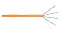 Кабель U/UTP, 4 пары, Кат.5e, 24 AWG, внутренний, нг(А)-HF, 305 м, оранжевый NIKOMAX NMC 4100C-OR