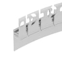 Профиль PLINTUSFANTOMBENTH20SIDE2000 WHITE Arlight Алюминий 043674