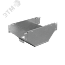 Т-ответвитель переходник 80х500-150 мм верт. c разворотом трассы на 90 гр. ПЛЮС (нижняя часть меньше исходной) INOX304