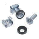 Комплект винт M6, квадратная гайка, шайба (16 мм) (50 шт.) Hyperline CNS-M6-16-50