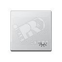 Клавиша с символом освещение алюминий JUNG