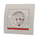 DERIY Розетка с защитой от детей ПБТ белый