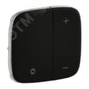 Valena ALLURE Лицевая панель для кнопочного светорегулятора Антрацит