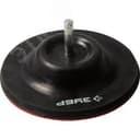 Тарелка опорная "Мастер" резиновая поворотная для дрели под круг на липучке, 125 мм 3575 ЗУБР