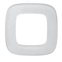 Valena ALLURE Рамка 1 пост Белое стекло универсальная Legrand Euro