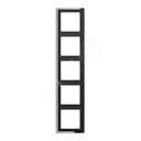 Рамка 5-я для горизонтальной/вертикальной установки Серия- LS990 Материал- металл Цвет- полированный хром