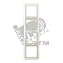 Рамка 4 поста универсальная слоновая кость JUNG