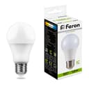 Лампа светодиодная Feron LB93 Шар E27 12W 4000K 25487