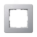 Рамка G-Flex 1-постовая, цвет Алюминий