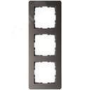 Рамка G-Flex 3-постовая, цвет Мокко Jasmart