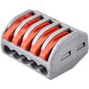 Клемма соединительная 5-контактная Elеctrodeel ED 222-415, сечение 0,08-4,0 мм2, 32А/400В (упаковка 50 штук)