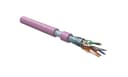 Кабель витая пара 4х2х0,51 Hyperline FUTP4-C5E-S24-IN-LSLTX-PK-305 (305 м) Розовый