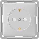 Розетка 1-м СП W59 16А IP20 с заземл. защ. шторки механизм бел. SE RS16-152-1-86