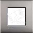 LL Лицевая панель 2 модуля М.никель