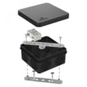 Коробка огнестойкая для о/п 40-0330-FR2.5-40 Е15-Е120 RAL7035 260х175х90 (7 шт/кор) Промрукав