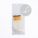 Хомут нейлоновый многоразовый STEKKER NYCT50200 5x200 мм белый упаковка 100 шт 39082