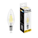 Лампа светодиодная Feron LB58 Свеча E14 5W 2700K 25572