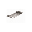 Пластина монтажная горизонтальная нержавеющая