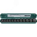 Набор головок торцевых ударных 3/8"DR, 8-19 мм, 12 предметов Jonnesway