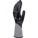 Перчатки трикотажные антипорезные с двойным нитриловым покрытием VECUTD04, размер 10