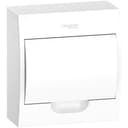 Щит распределительный навесной белый City9 (ЩРн-П-8) дверь белая на 8 модулей IP40 Systeme Electric