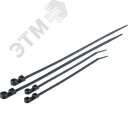 Хомут под винт 150х3,6 мм нейлон черный (100 шт в упак)