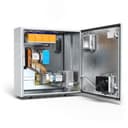 Узел коммутационный 4хPoE, AC/DC 230/48-55В, 240Вт, IP66, 600х600х210 мм Тахион-климат