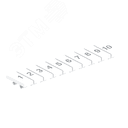 "Маркировка для клемм Ш=6 мм ""1-10"" (70 шт) OptiClip MC6/H/1-10"