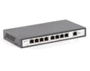Коммутатор PoE Plus SKAT PoE-8E-1E, 120Вт, 8-Ethernet, 1-Uplink Бастион
