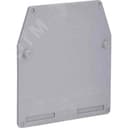 Пластина концевая (клемма 2.5-10мм.кв.) серая для CBС ZCB061GR DKC