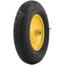 Колесо запасное с камерой 380х90х225 мм (4.00-8), подшипники 16 мм, для тачек 77611 , 77612