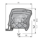 Разделитель цепей CS-R3 для втычных клемм ZK