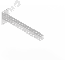 Консоль с опорой 40х40 L300 П-образная оцинкованная