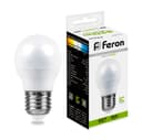 Лампа светодиодная Feron LB550 Шарик E27 9W 4000K 25805