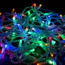 Гирлянда НИТЬ NeonNight 10 м прозрачный ПВХ 100 LED Мультиколор 230В 305189