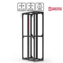 Серверная стойка усиленная 32U, 19" / 21"/ 23" глубиной 1000мм и 1200мм SYSMATRIX 3R 0032.900 PROF
