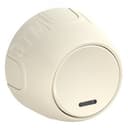 Выключатель одинарный Rotondo с подсветкой, цвет бежевый