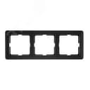 W59 Рамка 3 поста черный бархат KD-3-68 Systeme Electric