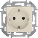 Розетка 2К+З со шторками немецкий стандарт 16 А 250 В~ INSPIRIA слоновая кость LEGRAND