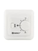 Терморегулятор Energy TK04, для теплого пола, электромеханический, белый