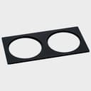 Рамка на 2 светильника Italline IT066016 IT066016 black FR2
