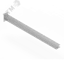 Консоль двойная 40х80 L1000 (s:2,5) П-образная усиленная гор.цинк
