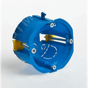 Коробка установочная ГИПРОК 65мм пластиковые лапки 10176 RUVinil