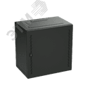 Шкаф телекоммуникационный навесной 12 U (600х600х400) дверь метал RAL9005 DKC