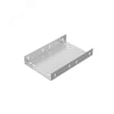 Соединитель лотковый замковый СЛЗ-100х100х1,0 УХЛ1, оцинкованный лист, S1,0