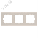 Рамка G-Flex 3-постовая, цвет Тауп Jasmart