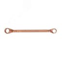 Ключ накидной двусторонний 17х19 омедненный Hortz