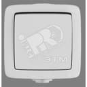 Переключатель одноклавишный наружный белый 10А HEGEL