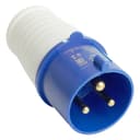 Вилка прямая ST023 32А 220В 2P PE IP44 PPG3202344 Stekker 49427